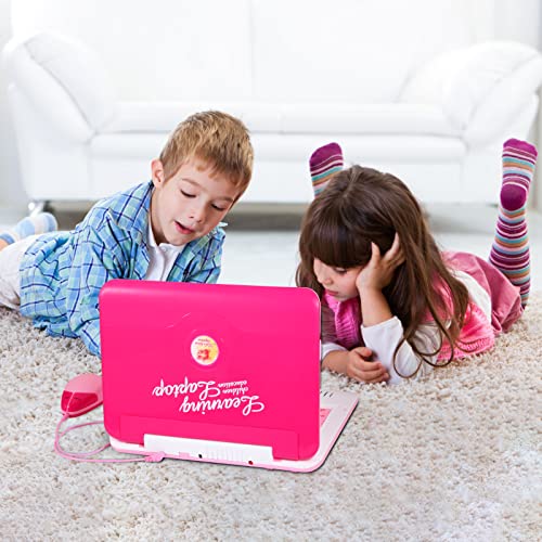 LESHITIAN Kids Laptop, 80 Learning Activities, Educational Learning Computer for Kids Ages 5+