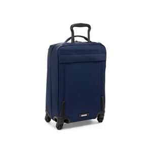 TUMI Voyageur Leger International Carry-On - Luggage with Wheels - Suitcase for Women & Men - Indigo & Silver Hardware