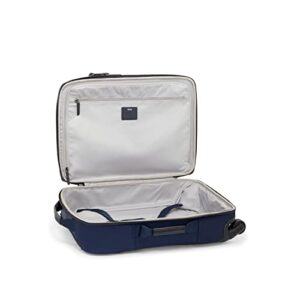 TUMI Voyageur Leger International Carry-On - Luggage with Wheels - Suitcase for Women & Men - Indigo & Silver Hardware