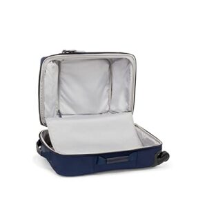 TUMI Voyageur Leger International Carry-On - Luggage with Wheels - Suitcase for Women & Men - Indigo & Silver Hardware
