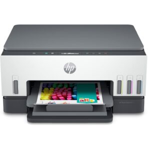 hp smart -tank 6001 wireless all-in-one printer, mobile print, scan, copy - 2h0b9a (renewed)