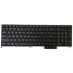 JINTAI Colorful US Backlight Backlit Keyboard Replacement for Dell Alienware M17 R5 Area-51m A51m 07FJHC