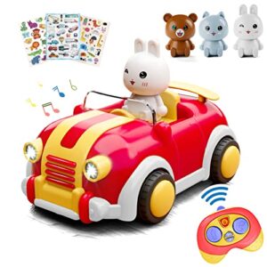 love life girls toys age 3+,remote control cartoon car for toddler with music and lights,2.4ghz baby radio control toys education gifts