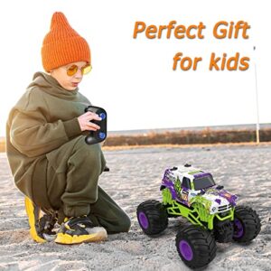 Kidcia Remote Control Car, 1:16 Scale RC Cars, 2.4 Ghz High Speed 20 Km/h RC Truck, All Terrains Off Road Remote Control Car for Boys 4 7 8 12, Birthday Gifts for Kids& Adults