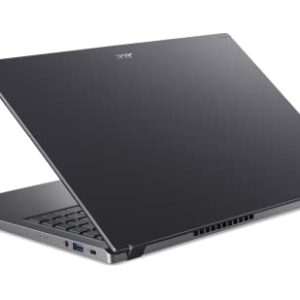 acer Aspire 5 15 Slim Laptop | 15.6" FHD (1920 x 1080) IPS | AMD Ryzen 5 7530U Hexa-Core Processor | AMD Radeon Graphics | 8GB LPDDR4X | 512GB Gen 4 SSD | Wi-Fi 6E | Backlit KB | A515-48M-R3DF,Gray