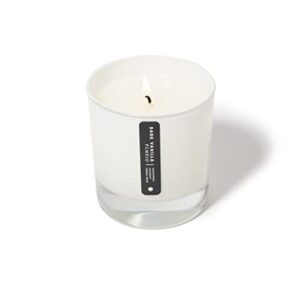 scentair- scented glass jar candle - dark vanilla pomelo