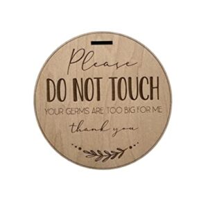 Please Don’t Touch Sign - Stroller Hanger - Car seat Tag - New Baby Tag