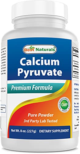 Calcium Pyruvate Powder 8 OZ & Zinc Gluconate 50mg