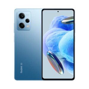 xiaomi redmi note 12 pro 5g + 4g (256gb + 8gb) gsm unlocked 6.67" 50mp triple cam (only tmobile/tello/mint usa market) + extra (w/fast car charger) (sky blue global + 55w fast car bundle)