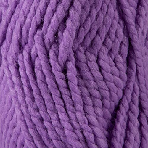 Sensy Wool Ease Yarn, 3.5 oz, 66 Yards, Gauge 6 Super Bulky (Lilac)