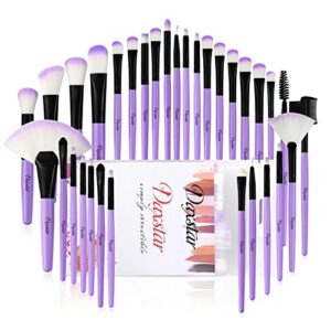 makeup brushes set professional-32pcs cosmetic brushes makeup brush set for foundation blush blending eyeshadow makeup tools