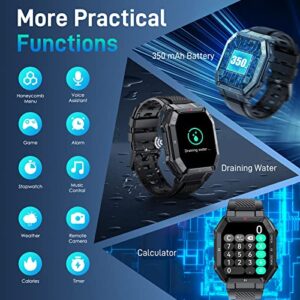 Smart Watches for Men and Women with Heart Rate Blood Pressure Sleep Monitor Activity Tracker Watch Compatible with iPhone Samsung Android Phone