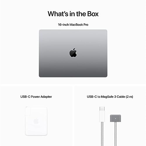 Apple MacBook Pro 16.2" with Liquid Retina XDR Display, M2 Max Chip with 12-Core CPU and 30-Core GPU, 32GB Memory, 2TB SSD, Space Gray , Early 2023