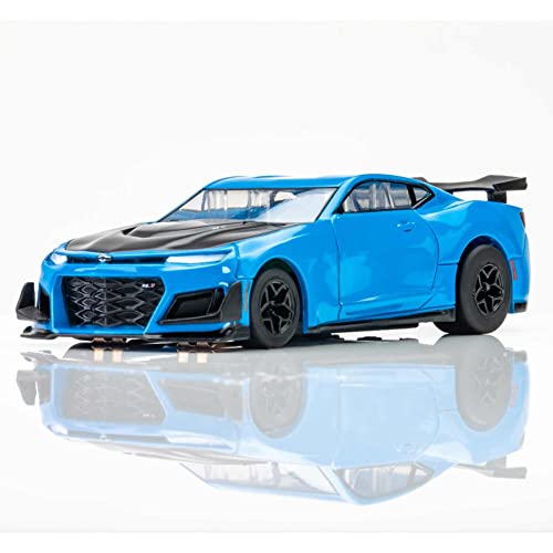 AFX/Racemasters 2021 Camaro ZL1- Rapid Blue AFX22079 HO Slot Racing Cars