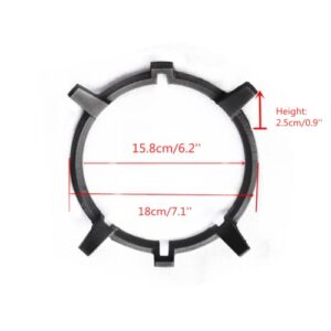 LONG XIN SERIES 1 Pcs 7.1 Inch Cookware Accessories 4 Claw Non-slip Pot Holder Support Ring Wok Ring Pan Rack Kitchen Gas Cooktop Pot Rack for Kitchen Ring Pan Stand