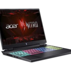 Acer Nitro 16 Gaming Laptop | AMD Ryzen 9 7940HS Octa-Core CPU | NVIDIA GeForce RTX 4070 Laptop GPU | 16" WQXGA 165Hz IPS Display | 16GB DDR5 | 1TB Gen 4 SSD | Wi-Fi 6E | RGB Backlit KB | AN16-41-R5KC