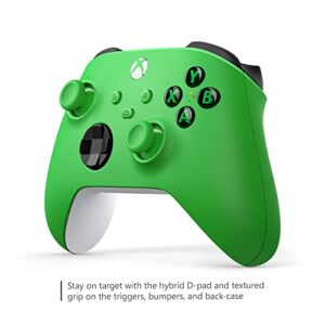 Xbox Core Wireless Controller – Velocity Green – Xbox Series X|S, Xbox One, and Windows Devices