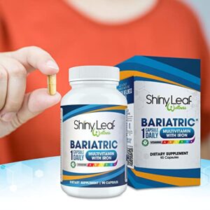 Bariatric Multivitamin with Iron Once-a-Day and Cherry Chewable Calcium Citrate for Post Bariatric Surgery Including Gastric Bypass and Sleeve (3 Months)