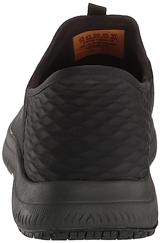 Skechers Men's Hands Free Slip-Ins Summits SR Colsin Food Service Shoe, BBK, 9