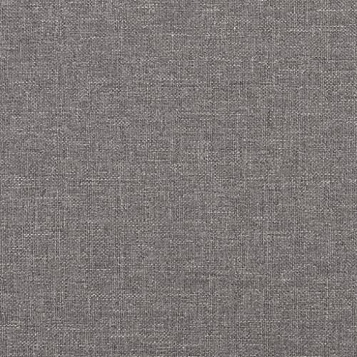 Youuihom Sofa Chair Light Gray 23.6" Fabric Living Room Sofa with armrests with seat Cushion Single Sofa Living Room Furniture Suitable for Living Room, Bedroom, Apartment