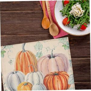 Printed Table Mats 4pcs Halloween Placemat Individuales para Mesa De para Mesa De Jute Placemat Kitchen Mat Dining Place Mat Heat Protection Mat Kitchen Hot Pads