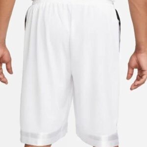 Nike Mens Dri-FIT Elite Basketball Shorts L White/Black