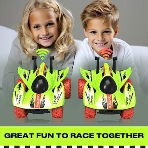 Remote Control Car Toys for Kids: Birthday Car Gift for Kids Year Age 4-7 8-12 | Hobby RC Cars 360° Rotating Stunt Car for Kids Toys Boys 6-8 | Outdoor Indoor Toy for 3 4 5 6 7 8 Year Old Boys Girls