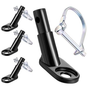 4 pcs bike trailer hitch connector cycling adapter accessories metal instep bike trailer coupler for bike trailer instep bike pets kids stroller