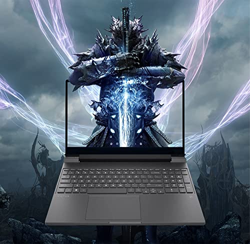 HP 2022 Victus 15.6" FHD 144Hz Gaming Laptop, Intel 12th Core i5-12450H, 64GB RAM, 2TB PCIe SSD, NVIDIA GeForce GTX 1650 Graphics, Backlit Keyboard, Win 11 Pro, Mica Silver, 32GB Snowbell USB Card