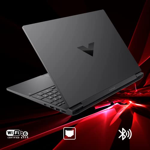 HP 2022 Victus 15.6" FHD 144Hz Gaming Laptop, Intel 12th Core i5-12450H, 64GB RAM, 2TB PCIe SSD, NVIDIA GeForce GTX 1650 Graphics, Backlit Keyboard, Win 11 Pro, Mica Silver, 32GB Snowbell USB Card