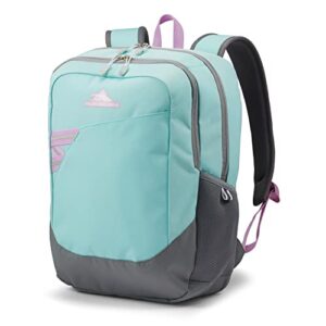 high sierra essential backpack, sky blue/iced lilac, one size