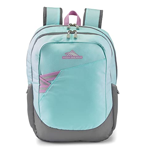 High Sierra Essential Backpack, Sky Blue/Iced Lilac, One Size