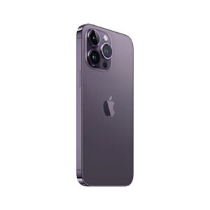 Apple iPhone 14 Pro Max, 128GB, Deep Purple - Unlocked (Renewed Premium)