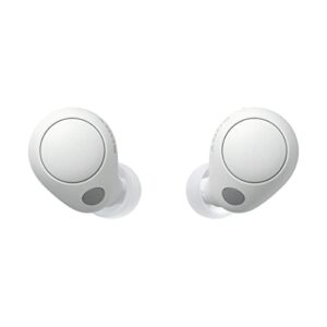 Sony WF-C700N Truly Wireless Noise Canceling in-Ear Bluetooth Earbud Headphones with Mic and IPX4 Water Resistance, White