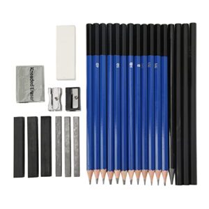 sketching pencils set, drawing pencil set wide applicability easy coloring for home for school for artist