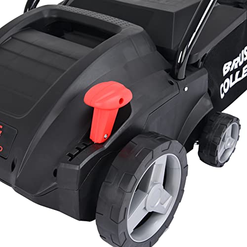 Artificial Turf Electric Power Sweeper/Ceaning Broom. Brush & Collect Pro-USA