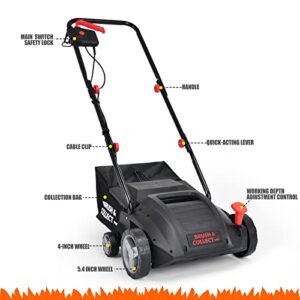 Artificial Turf Electric Power Sweeper/Ceaning Broom. Brush & Collect Pro-USA