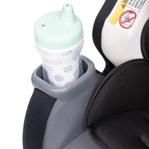 Baby Trend Cover Me 4-in-1 Infant Toddler Convertible Car Seat with Adjustable/Removable Canopy for Sun Protection & 2 Cup Holders, Modern Khaki