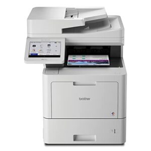 brother mfc‐l9610cdn enterprise color laser all‐in‐one printer with fast printing, large paper capacity, and advanced security features