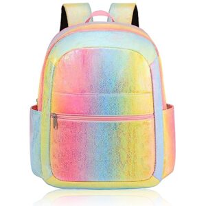ouryec toddler backpack for girls kids,preschool bookbag school backpack for kindergarten elementary,ideal girls classic school backpack
