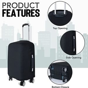 STROMGUARD Travel Luggage Cover I TSA approved Suitcase Protector I Luggage Covers for Suitcase I Suitcase cover Bag I Luggage protector I Durable & Washable I carry on luggage cover protector