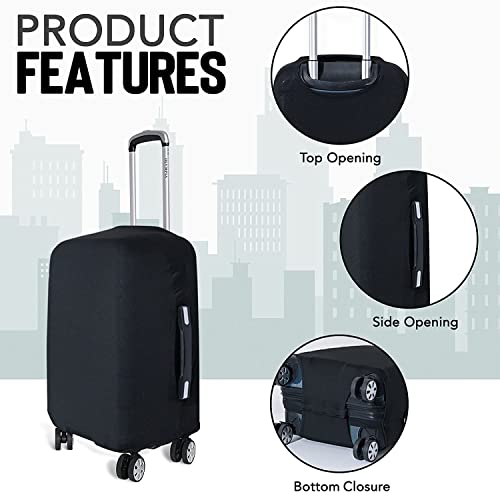 STROMGUARD Travel Luggage Cover I TSA approved Suitcase Protector I Luggage Covers for Suitcase I Suitcase cover Bag I Luggage protector I Durable & Washable I carry on luggage cover protector