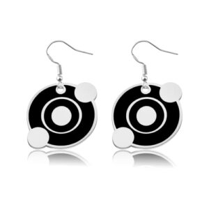 the owl house inspired invisibility glyph earring the owl house fans gift (invisibility earring)
