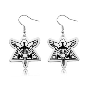 the owl house inspired the emperor’s coven earrings the owl house coven gift the owl house fan gift (emperor’s coven earrings)