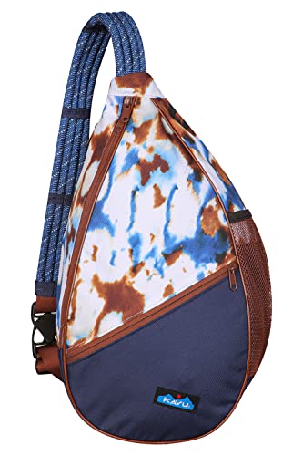 KAVU Paxton Pack Backpack Rope Sling Bag - Earth Sky Tie Dye