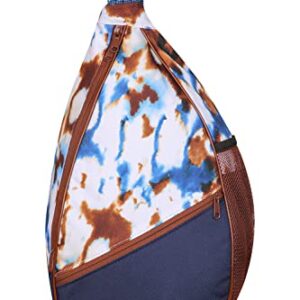 KAVU Paxton Pack Backpack Rope Sling Bag - Earth Sky Tie Dye