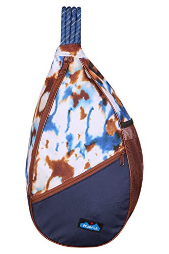 KAVU Paxton Pack Backpack Rope Sling Bag - Earth Sky Tie Dye