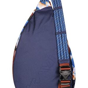 KAVU Paxton Pack Backpack Rope Sling Bag - Earth Sky Tie Dye