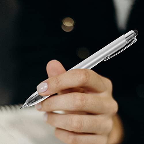 Light Pen 4pcs Touchscreen Stylus Pen Metal Lighted Ballpoint Pens Multi-Functional Led Light Pens Office Writing Pens for Classsroom Awards Office Pens Ballpoint