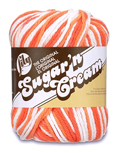 Lily Sugar 'n Cream Yarn Assortment - 100% Cotton (Creamsicle)